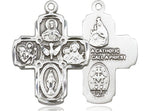 Sterling Silver 5 Way Cross