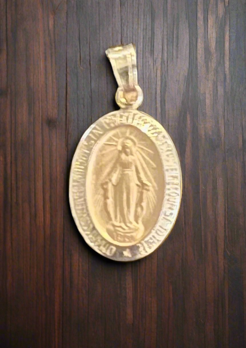 14K Gold Miraculous Medal