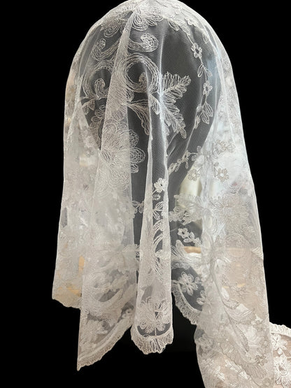 Miriam white veil