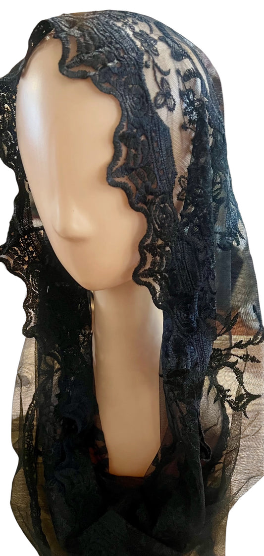 Delores Black infinity veil WS