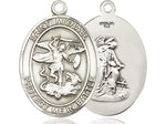 Sterling Silver St Michael Medal